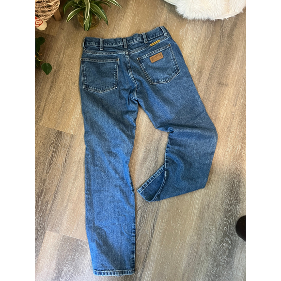 Men's Schaefer Outfitter Blue Straight Jeans Waist 32 - Picture 4 of 9